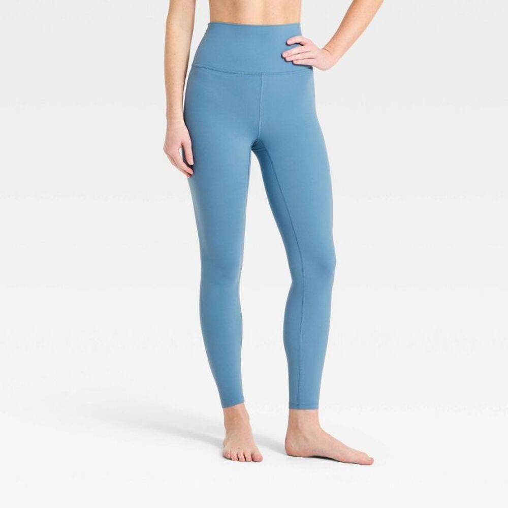 All In Motion - Women's Everyday Soft Ultra High-Rise 7/8 Leggings Steel Blue